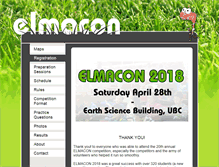 Tablet Screenshot of elmacon.org